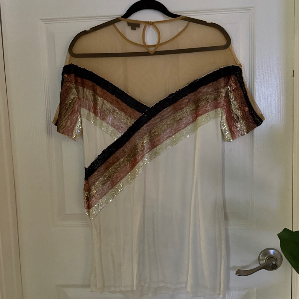 NBD Sequin Dress with Mesh - Picture 5 of 5